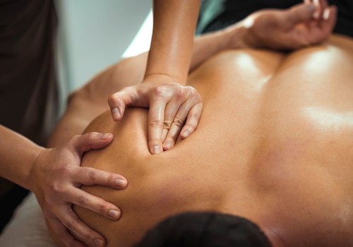 What does massage therapy include?
